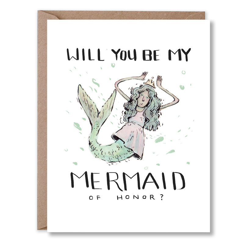 Will You Be My MerMaid of Honor?